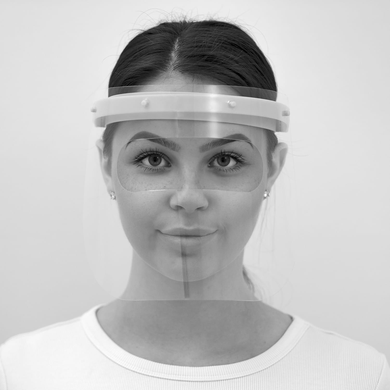 Multifunktionaler Gesichtsschutz mit 5 Vollvisieren + 5 Lupenbrillenvisieren